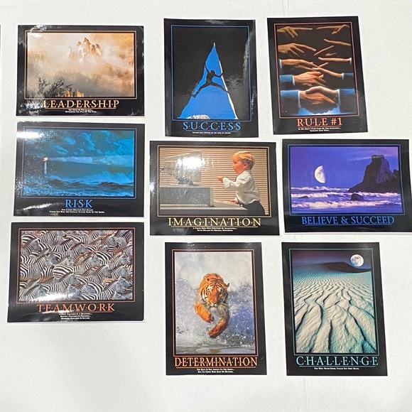 Other - 12 Inspirational Mini PostersQuotes Glossy 6x8each